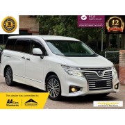 WHITE Nissan Elgrand WARRANTED MILE,18M WARRANTY,ANDRIODAPPLE 2.5 5dr